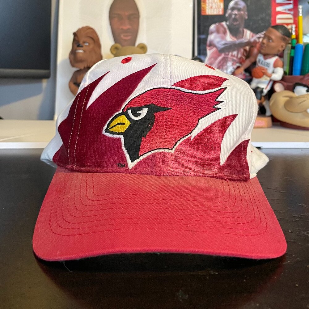 Vintage Arizona Cardinals Shark Tooth Logo Athletic Pro Line Hat